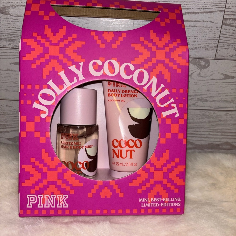 Victoria's Secret Pink Jolly Coconut Set
